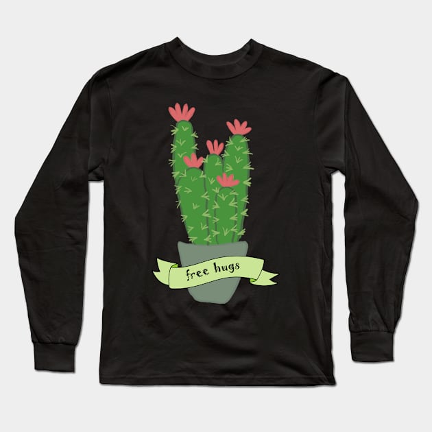 Free Hugs Long Sleeve T-Shirt by CindersRose